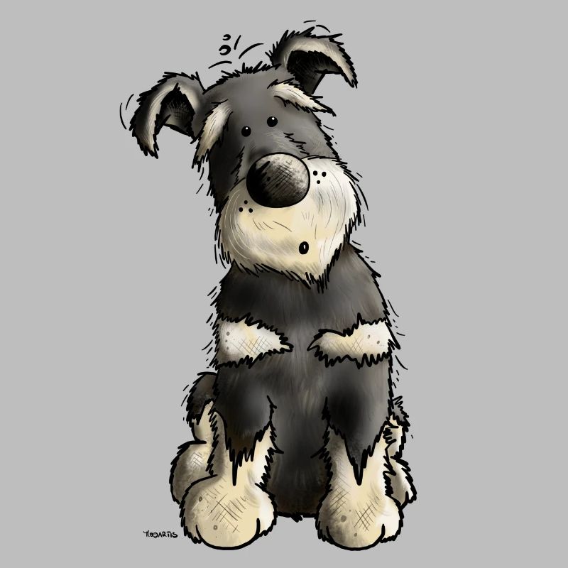 Drolliger Schnauzer