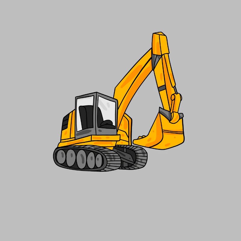 Bagger Baggerfahrer Geschenk