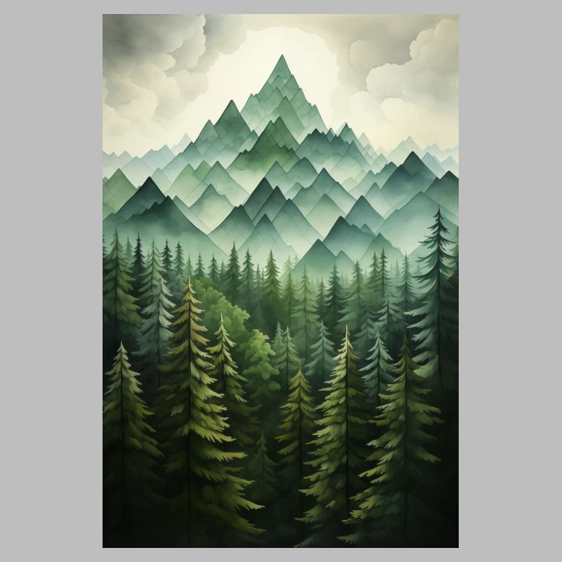 Paysage de Forêt