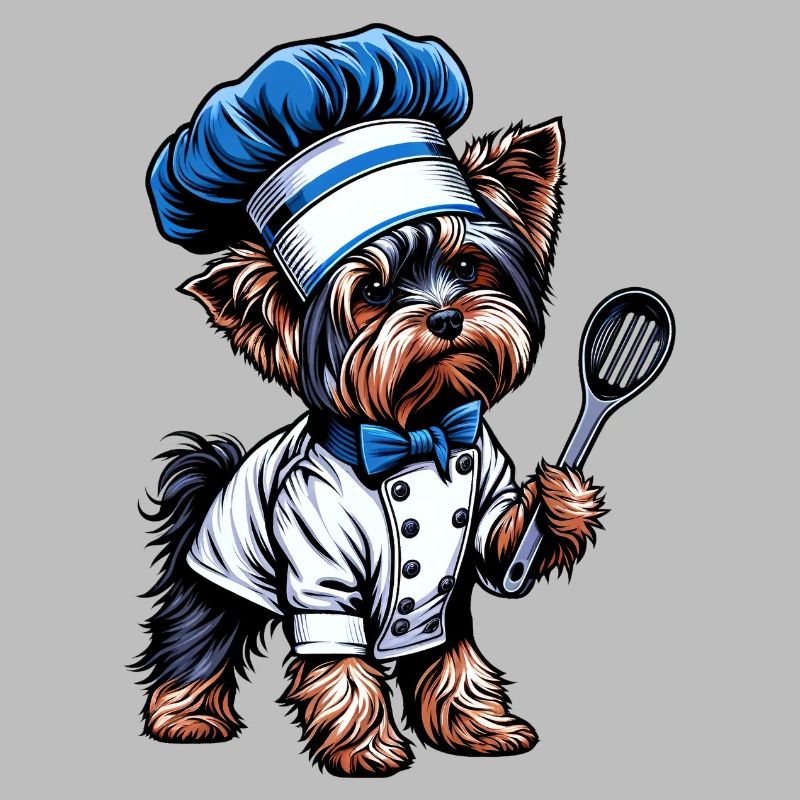 Cuisinier du Yorkshire Terrier