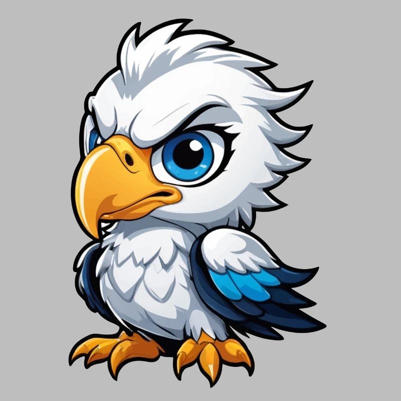 Cheeky Eagle Chick