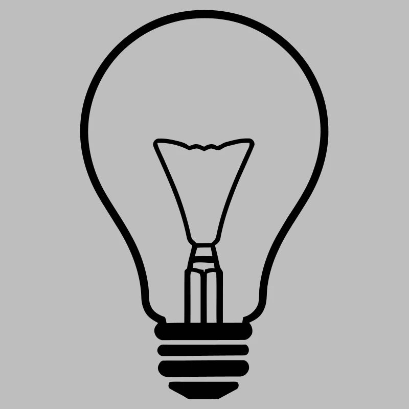 Conception d’ampoule créative lumineuse
