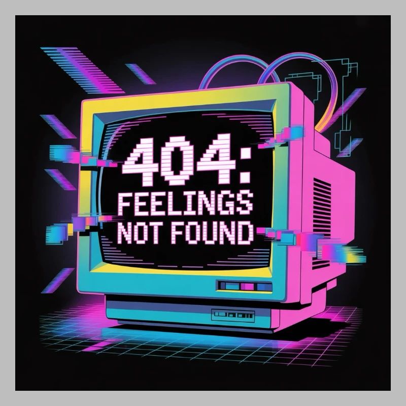 Neon 404 : l’absence de sentiments dans le monde numérique