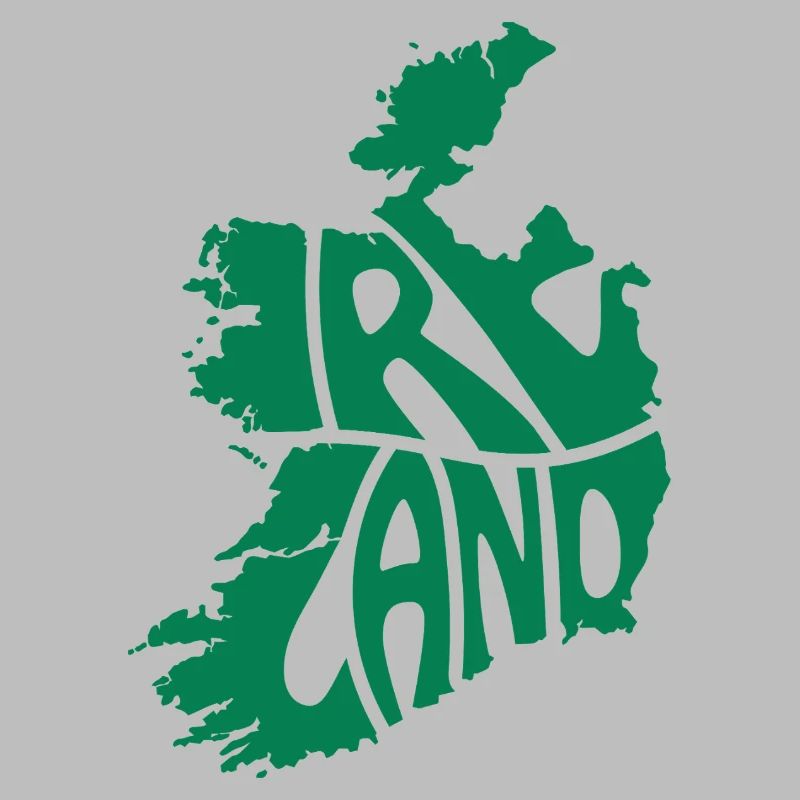 Ireland Map Graphic