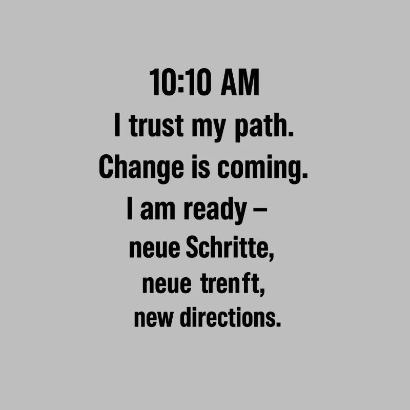 10:10 – Trust the Path
