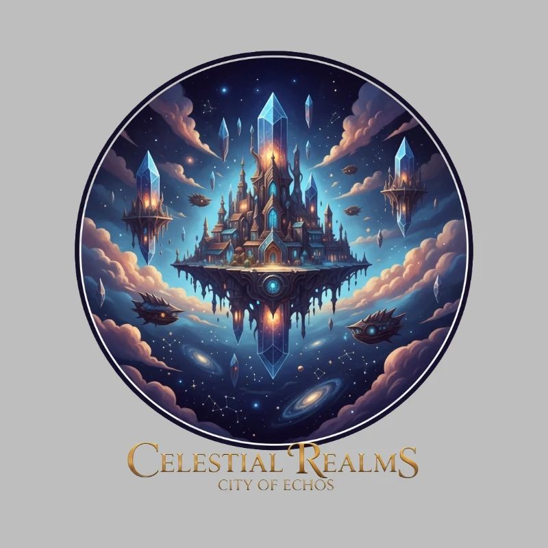 Heavenly castle in space