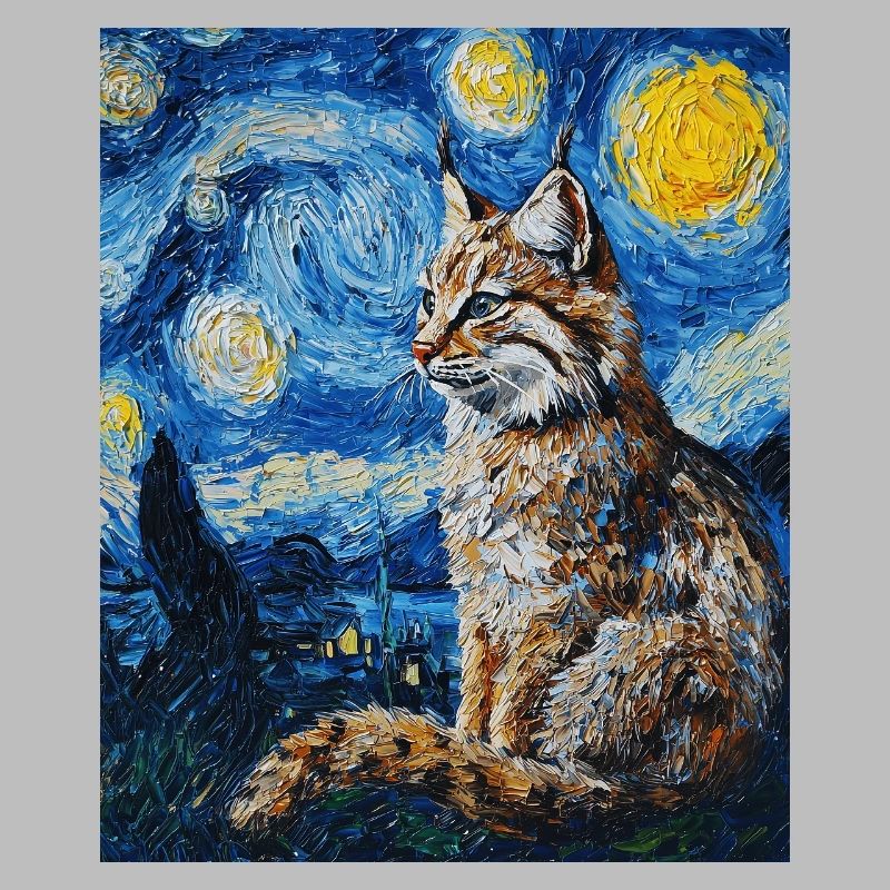 Luchs Van Gogh Style Starry 