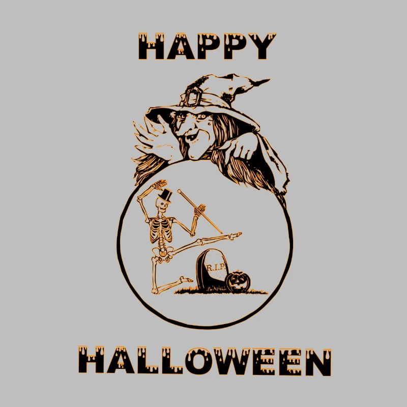 Conception de sort de sorcière d'Halloween