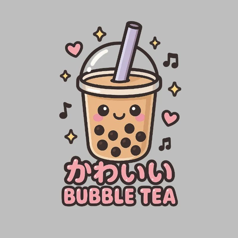 Kawaii Bubble Tea Sticker