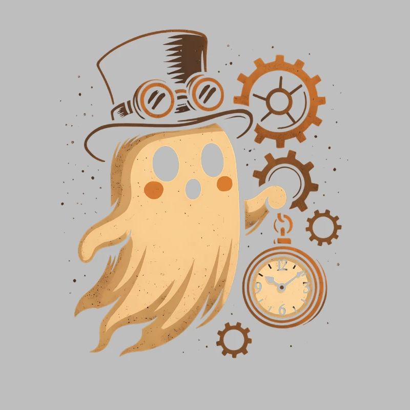 Steampunk Ghost Clockwork
