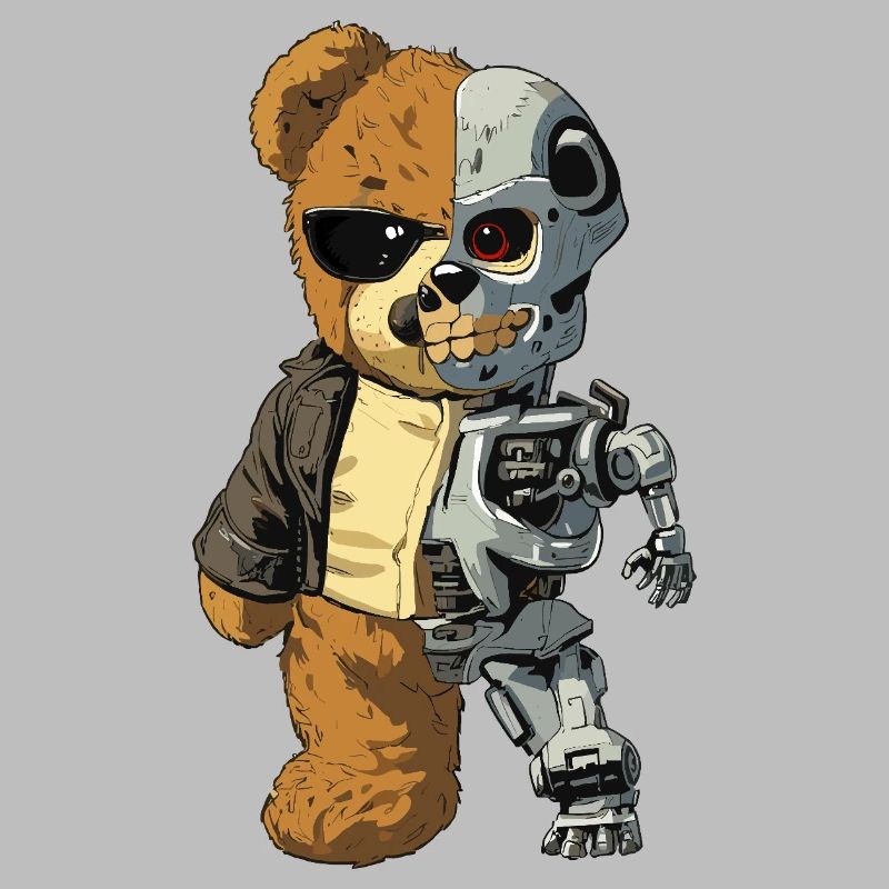 Bear Robot Cyborg