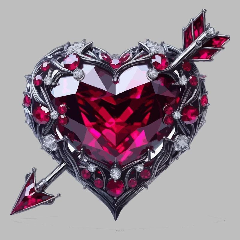 Ruby heart