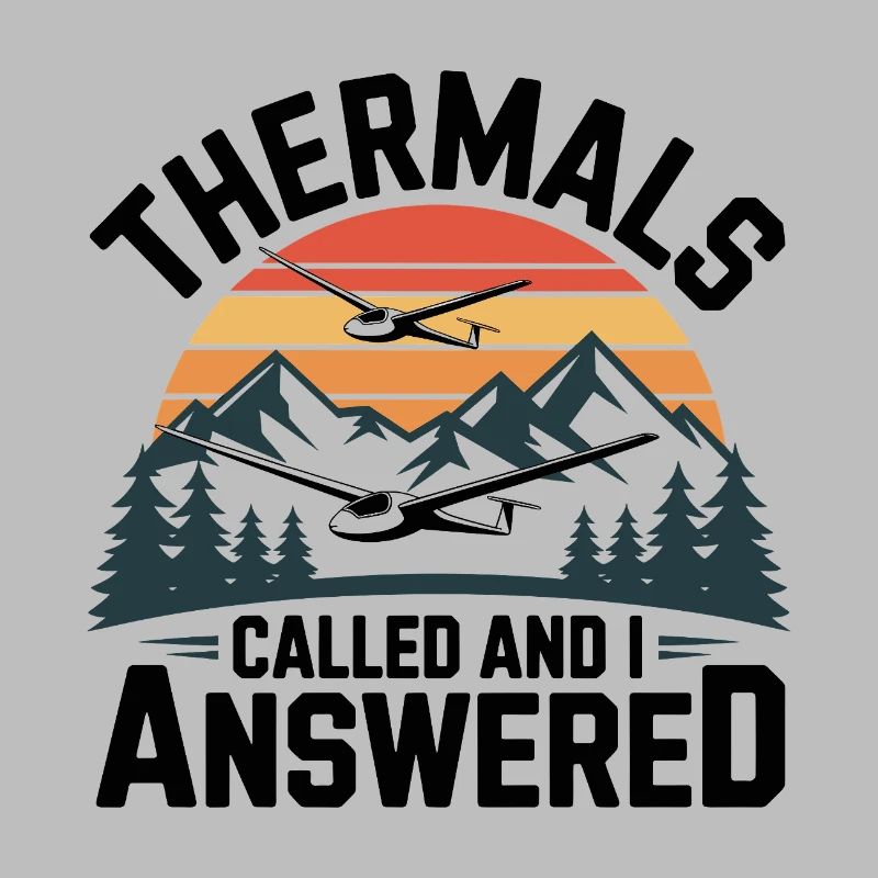 Glider thermals call, I answer – gliding