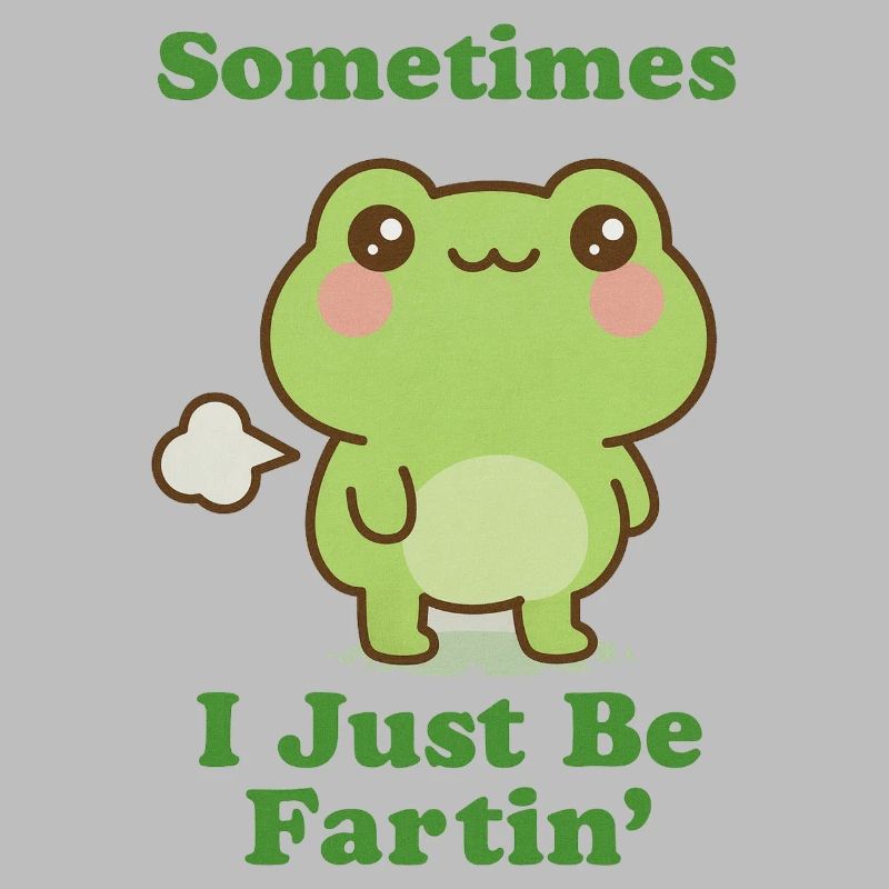 Manchmal bin ich einfach nur ein Furzfrosch