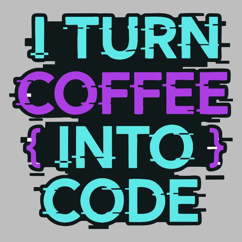 Je transforme le café en code