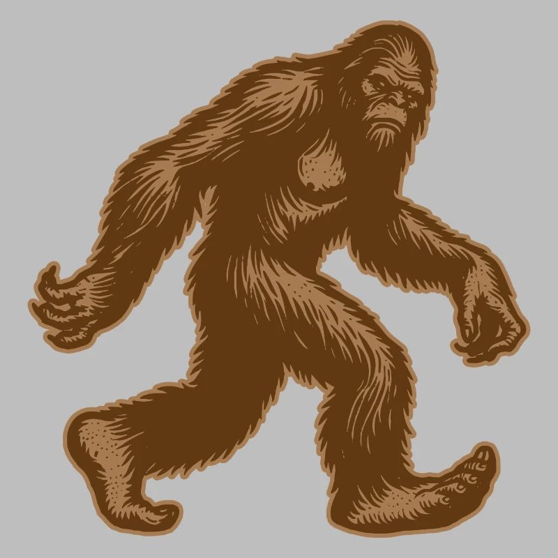 Sasquatch Bigfoot-Wandern