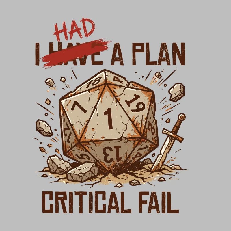 Échec critique – J’avais un plan cube