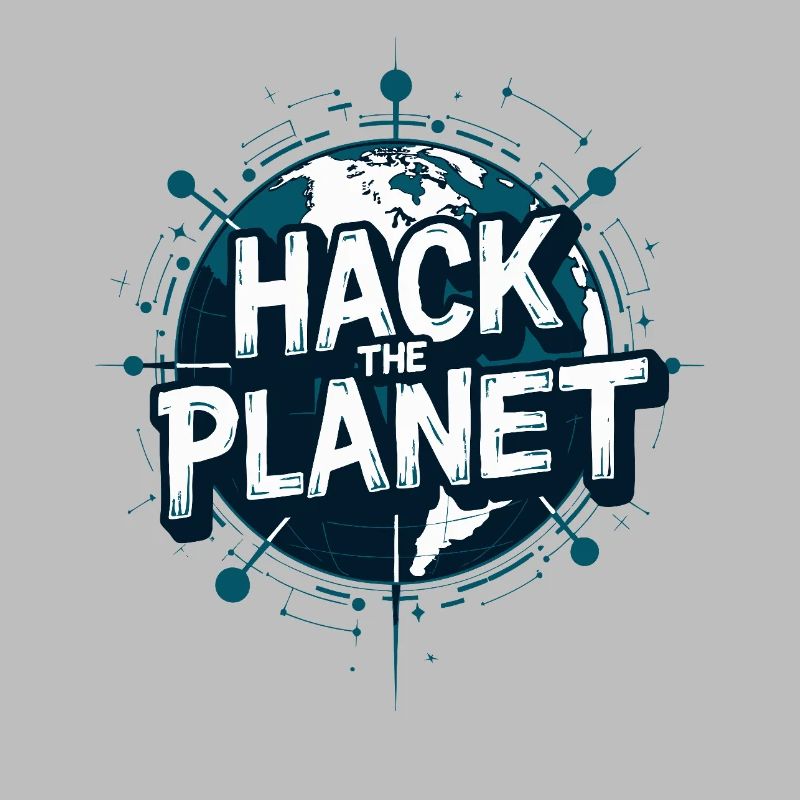 Globe Hack Motif – Planetary Techstyle