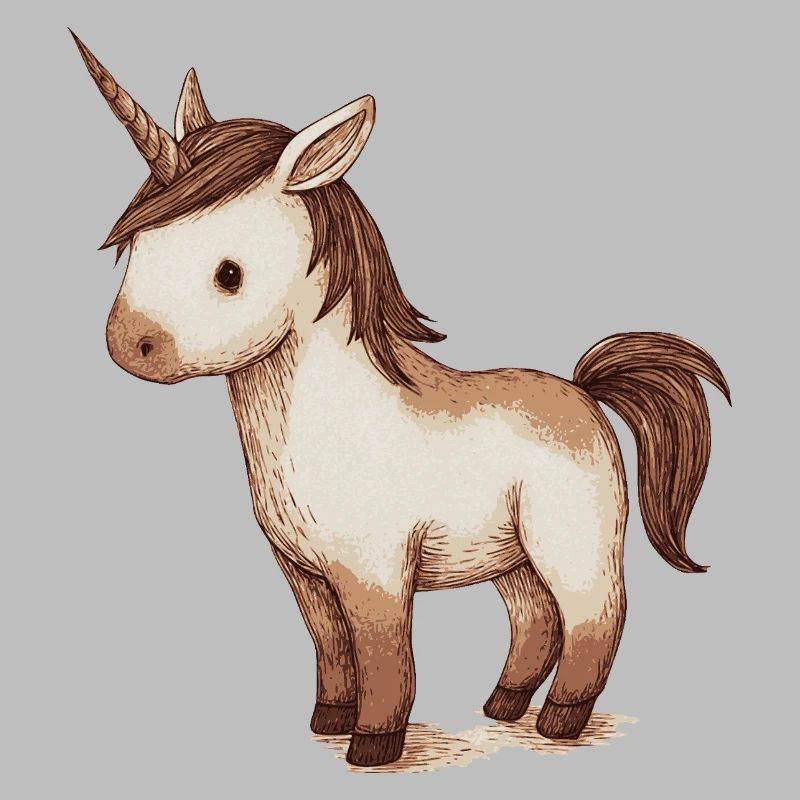 kleines süßes Einhorn