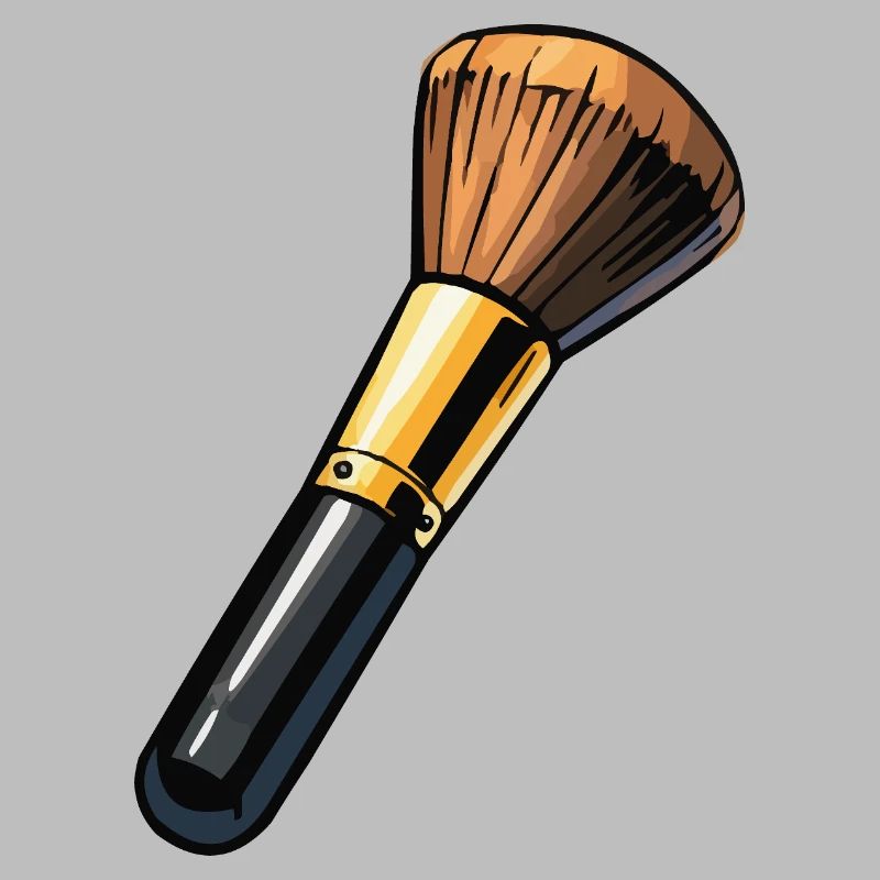 Makeup Brush Illustration