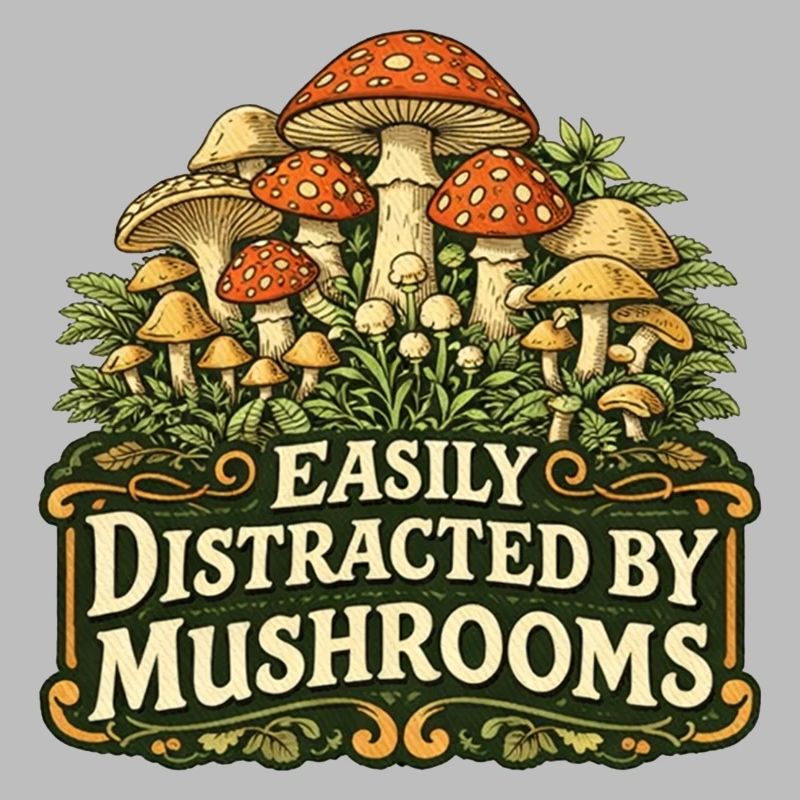 Facilmente distratto dai funghi