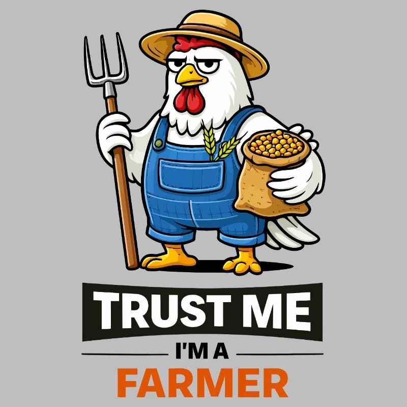 Imagine de poulet fermier Trust Me