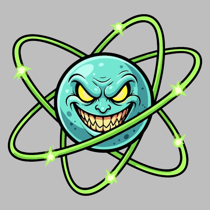 Grim Moon with Atomic Ring