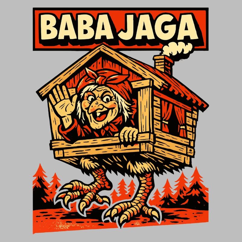Baba Jaga Slavic Witch Legend