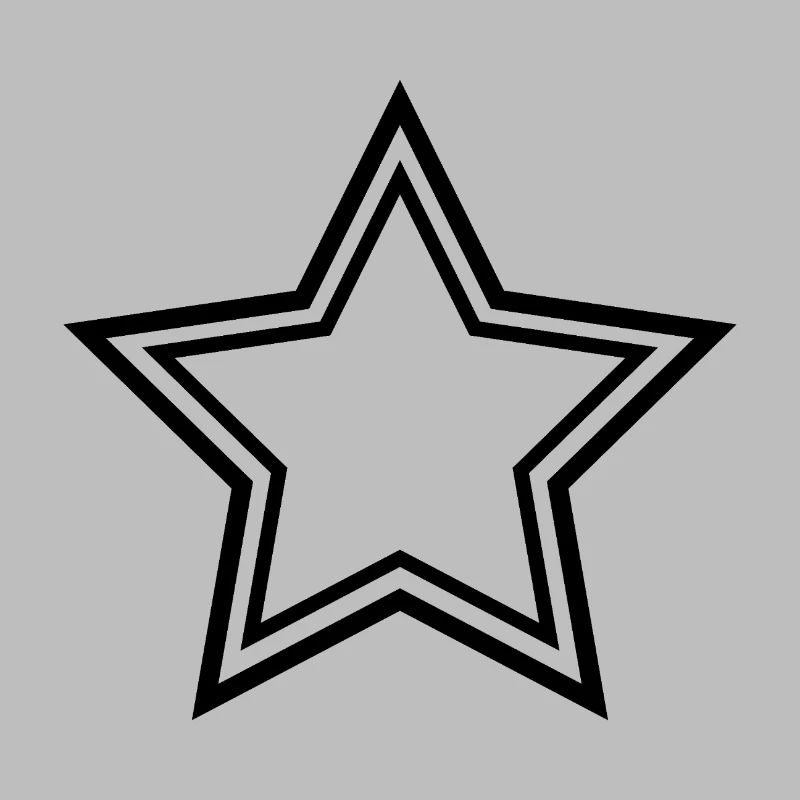 Star Double Frame