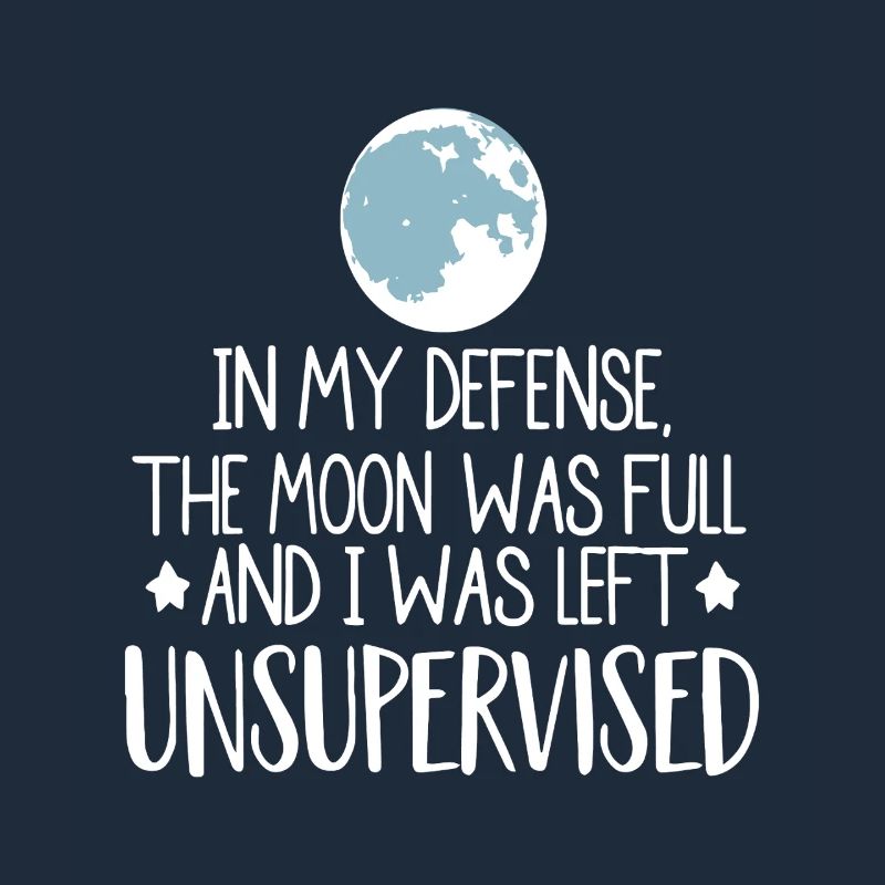 Citation de malice au clair de lune Tee