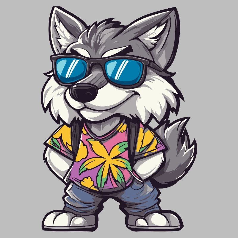Vacances de Wolf Comic