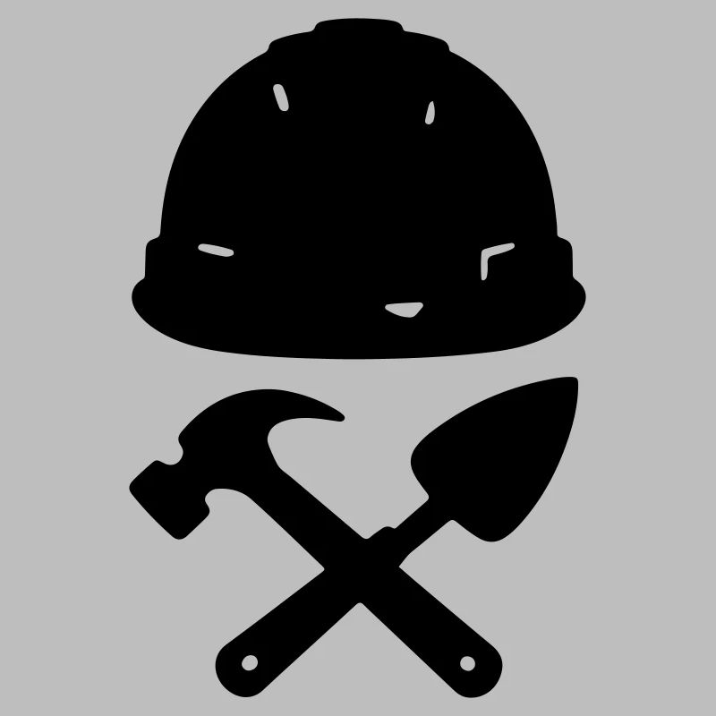T-shirt Construction - Builder Tools Helmet