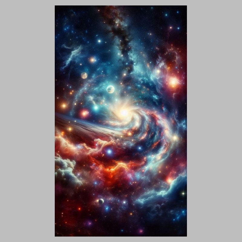 Kosmische Spirale: Sternennebel