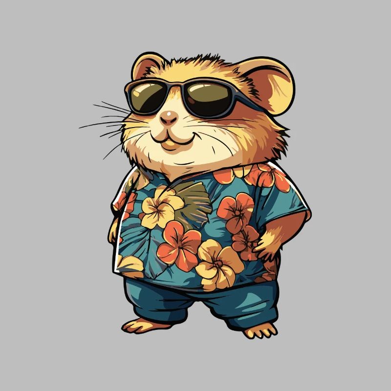 Hamster Comic Vacation