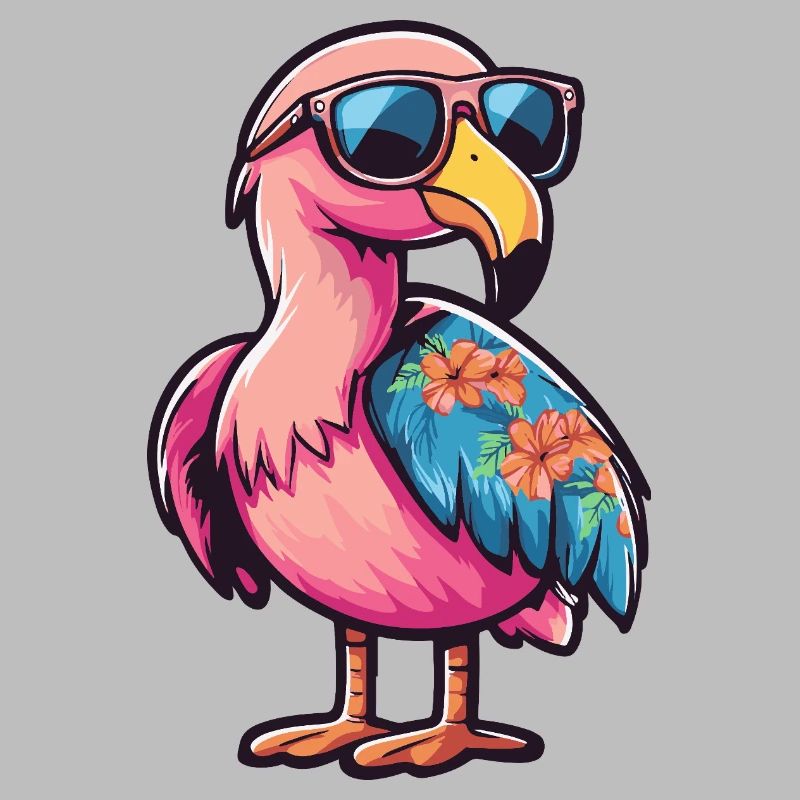 Flamingo Comic Vacation