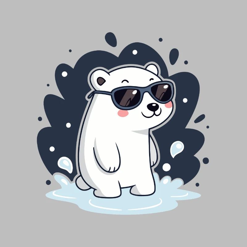 Polar Bear splash Goggles