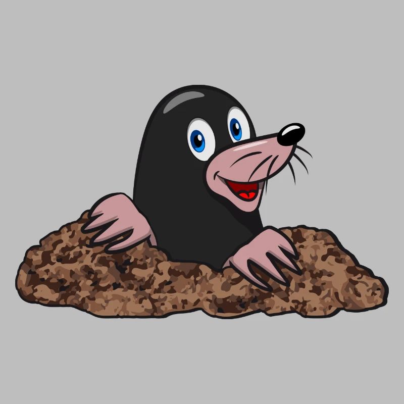 Mole earth Mole hedge garden cute cute