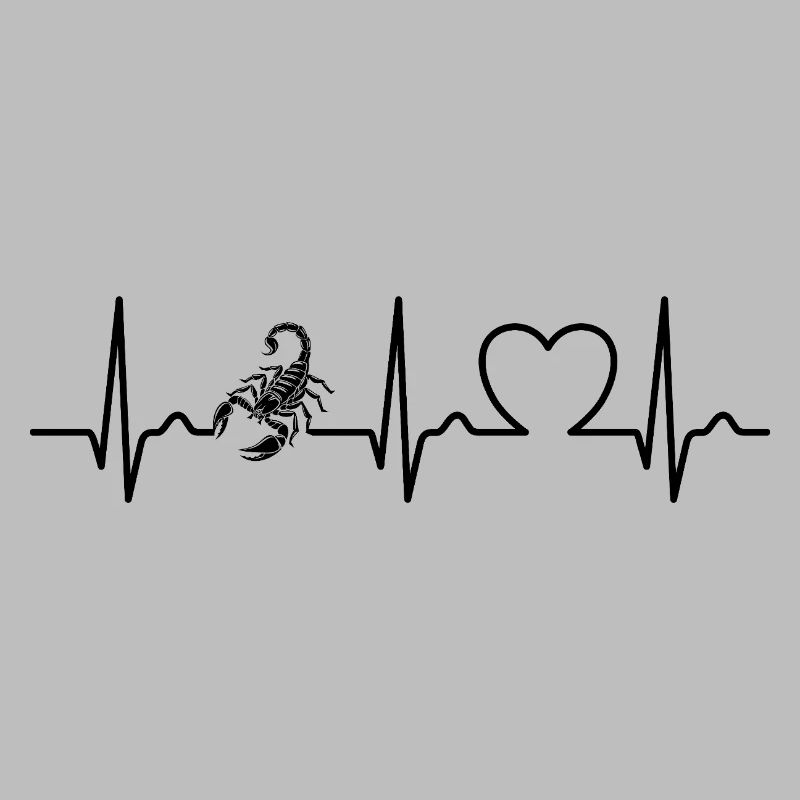 Scorpion - Dard empoisonné - Pouls - Courbe cardiaque - ECG
