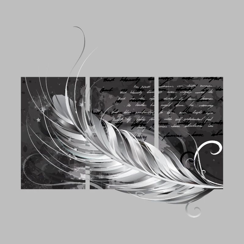 Feather Triptych