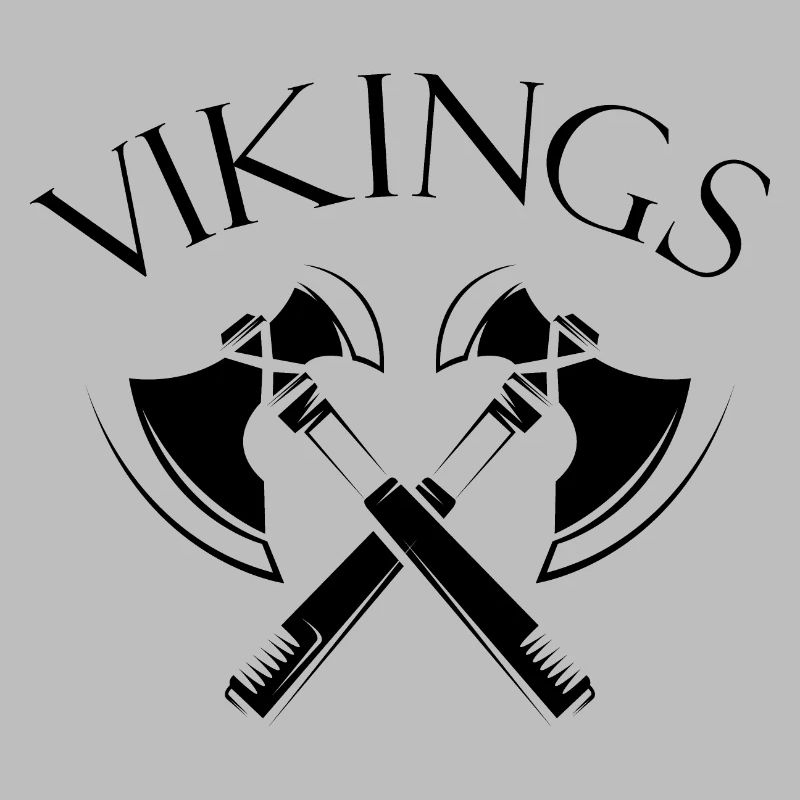 vikings wikinger axt Äxte Nordmann Dänemark Logo
