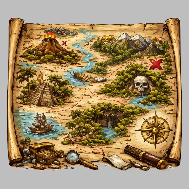 Treasure Map Island Adventure