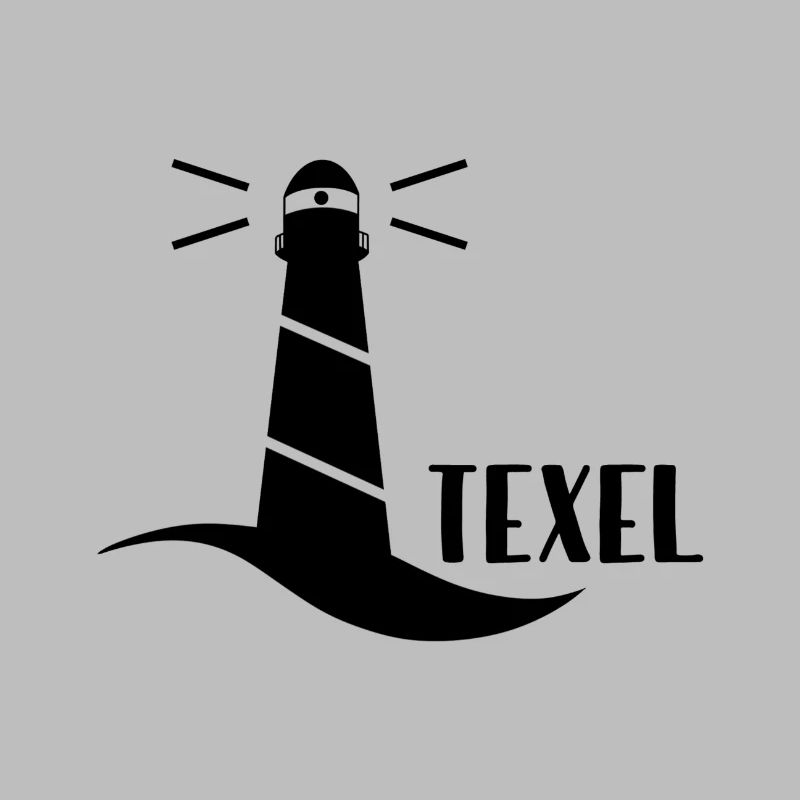 Lighthouse Texel (black)