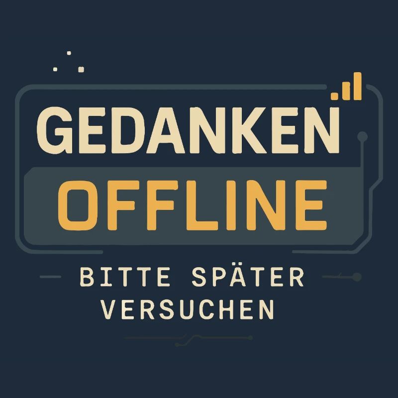 "Thoughts offline – please try later"