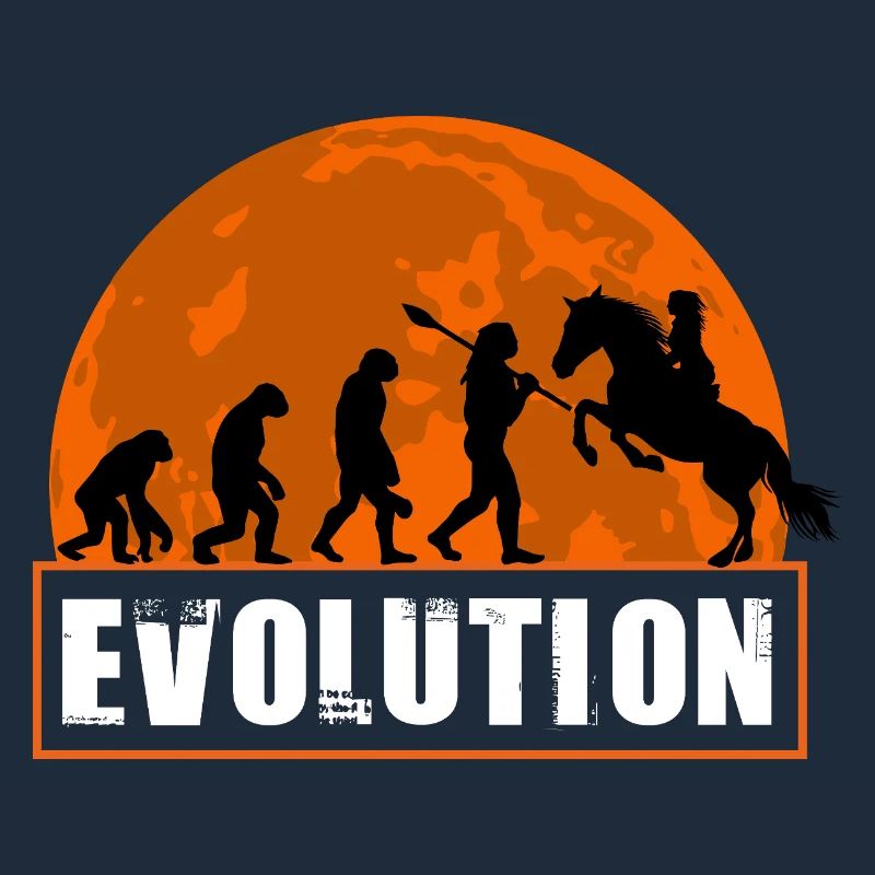 Évolution du jockey de courses de chevaux Cavalier