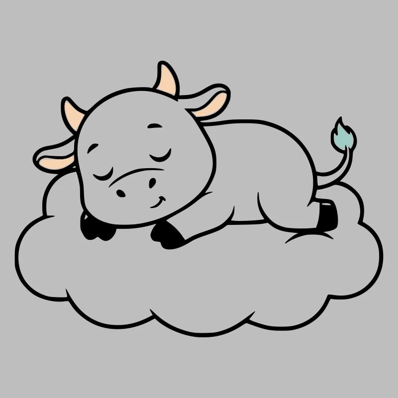 Nuage de Vache endormi Bébé de rêve