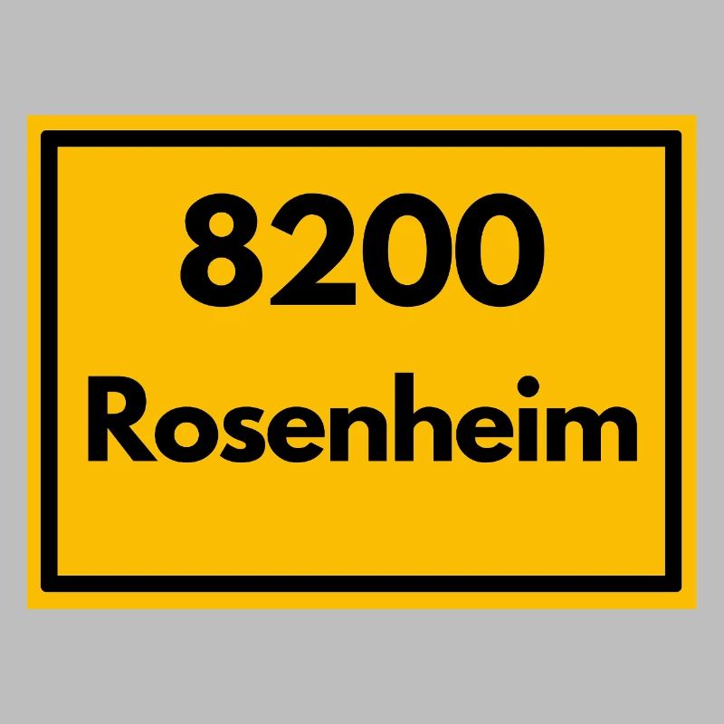 ANCIEN CODE POSTAL RETRO 8200 ROSENHEIM