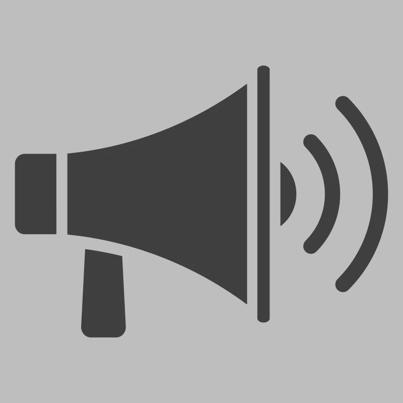 Conception d’icône de mégaphone