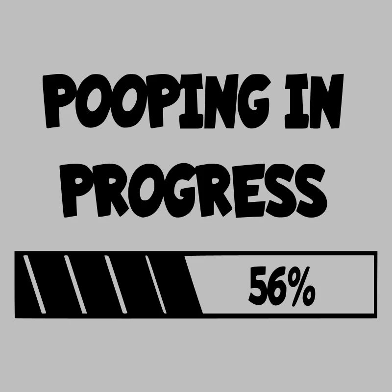 Poop in the making, progress *