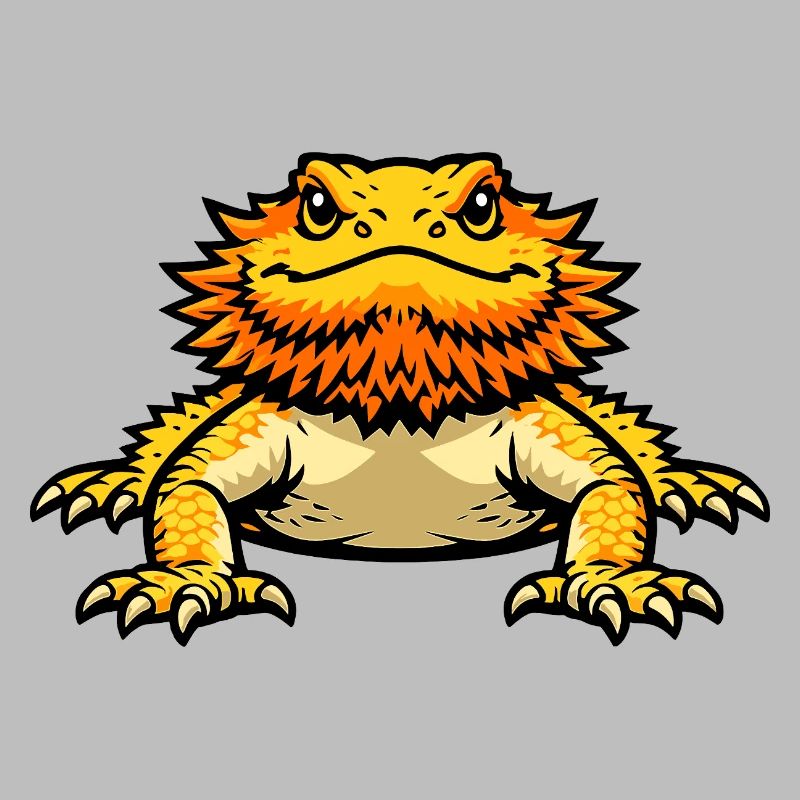 Flame Salamander Cartoon