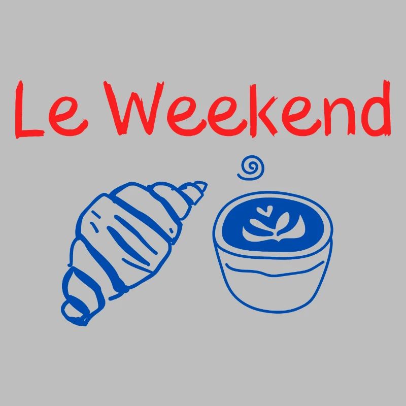 Le Weekend Croissant et Café Bleu